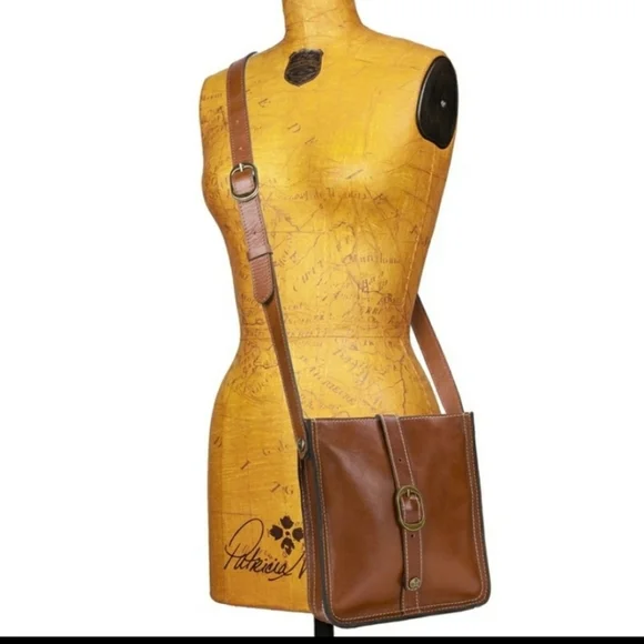 NWT PATRICIA NASH GRANADA FRANCH TAPESTRY LEATHER CROSSBODY BAG
